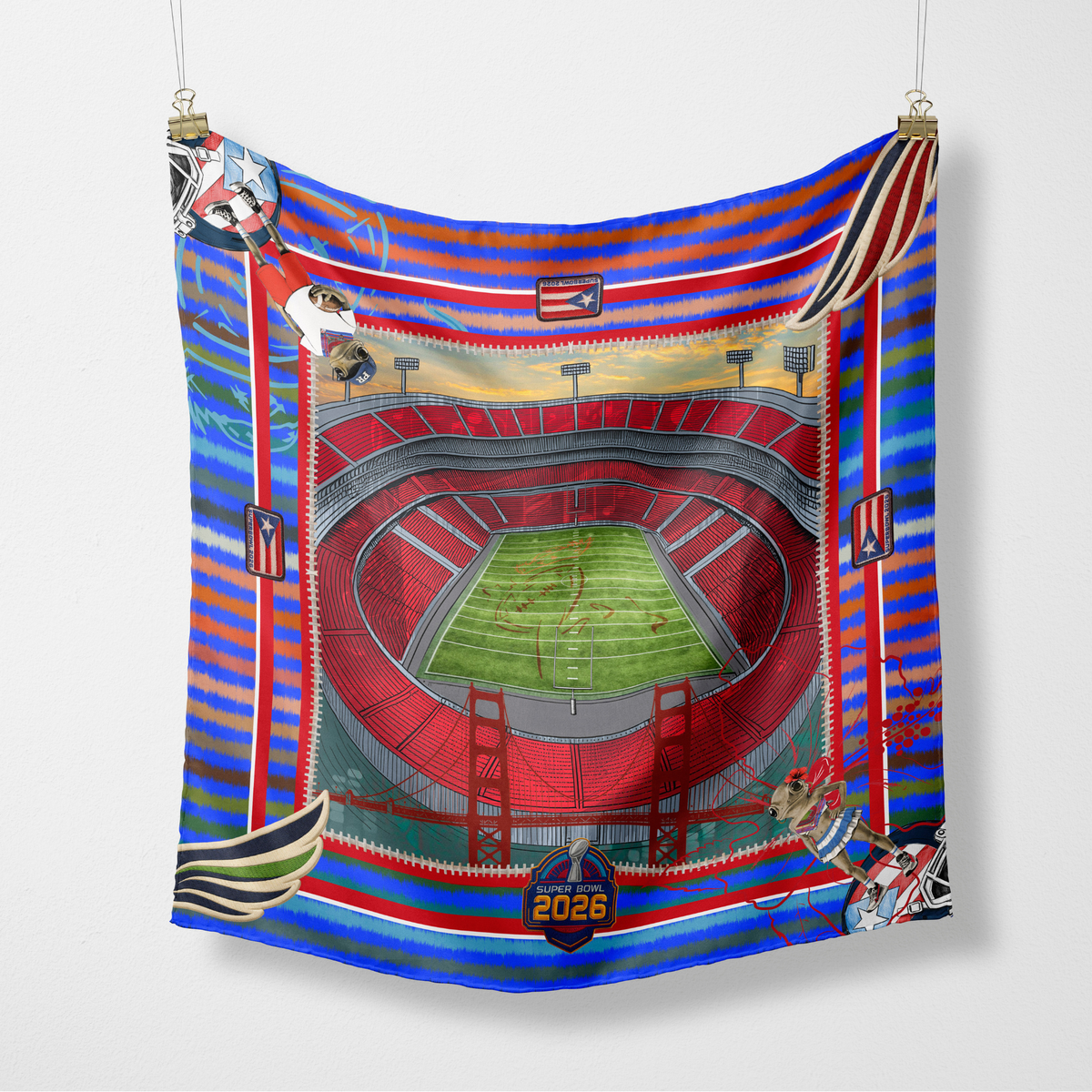 "Un Solo Ritmo Scarf"