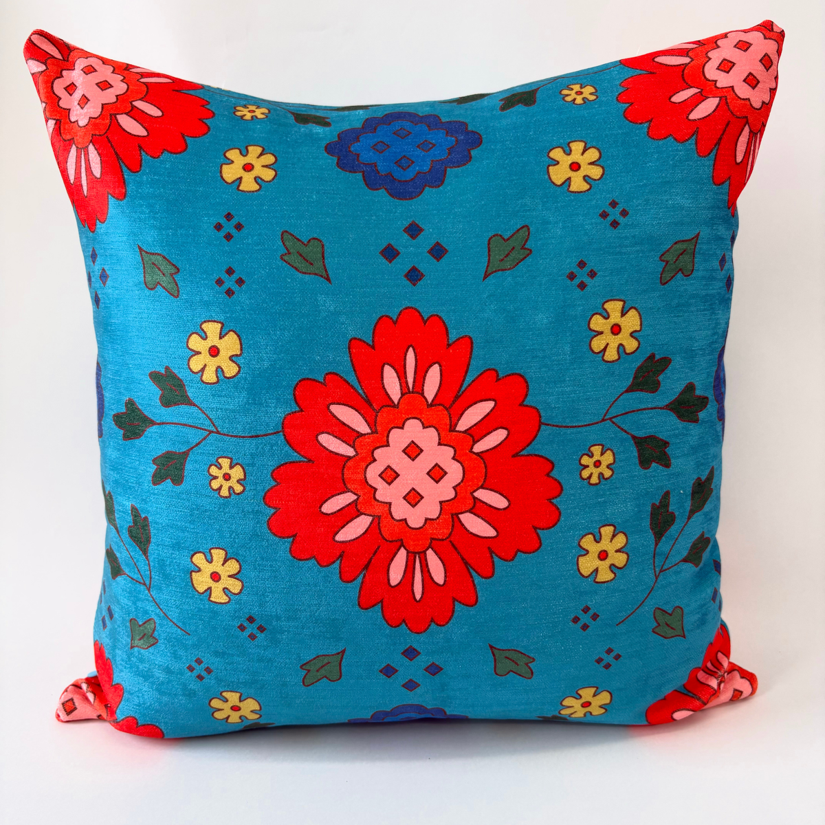 Coastal Folk Pillow Cover