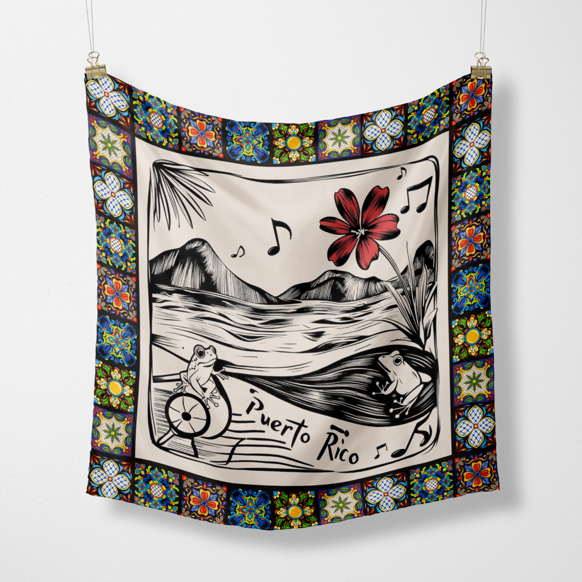 Sueños de Coquí Scarf