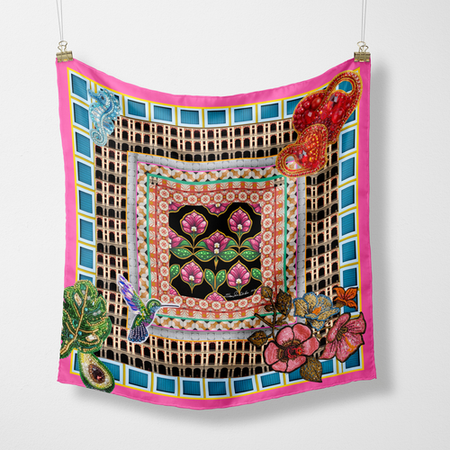 "Paseo en San Juan" Scarf