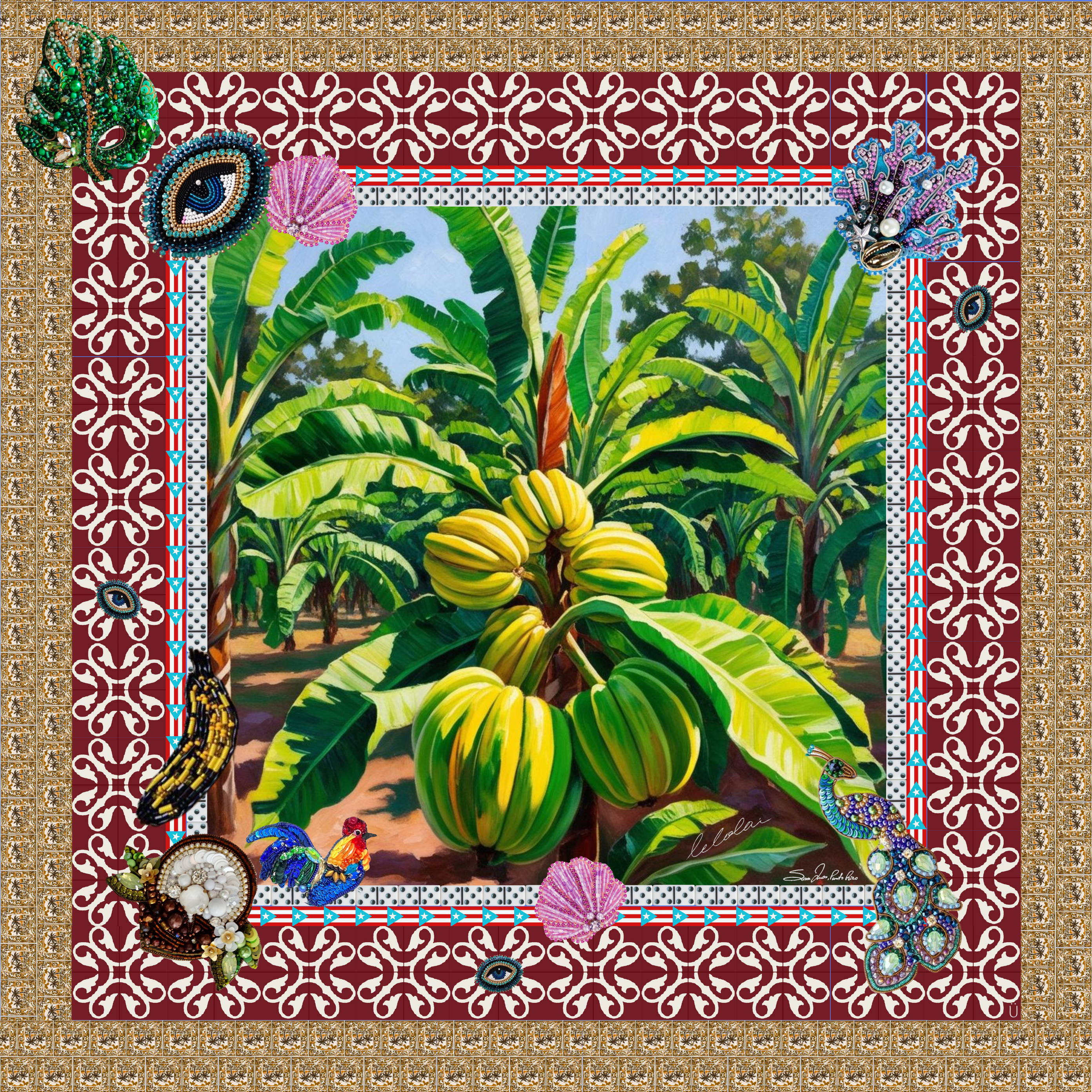 Tropicalia Scarf