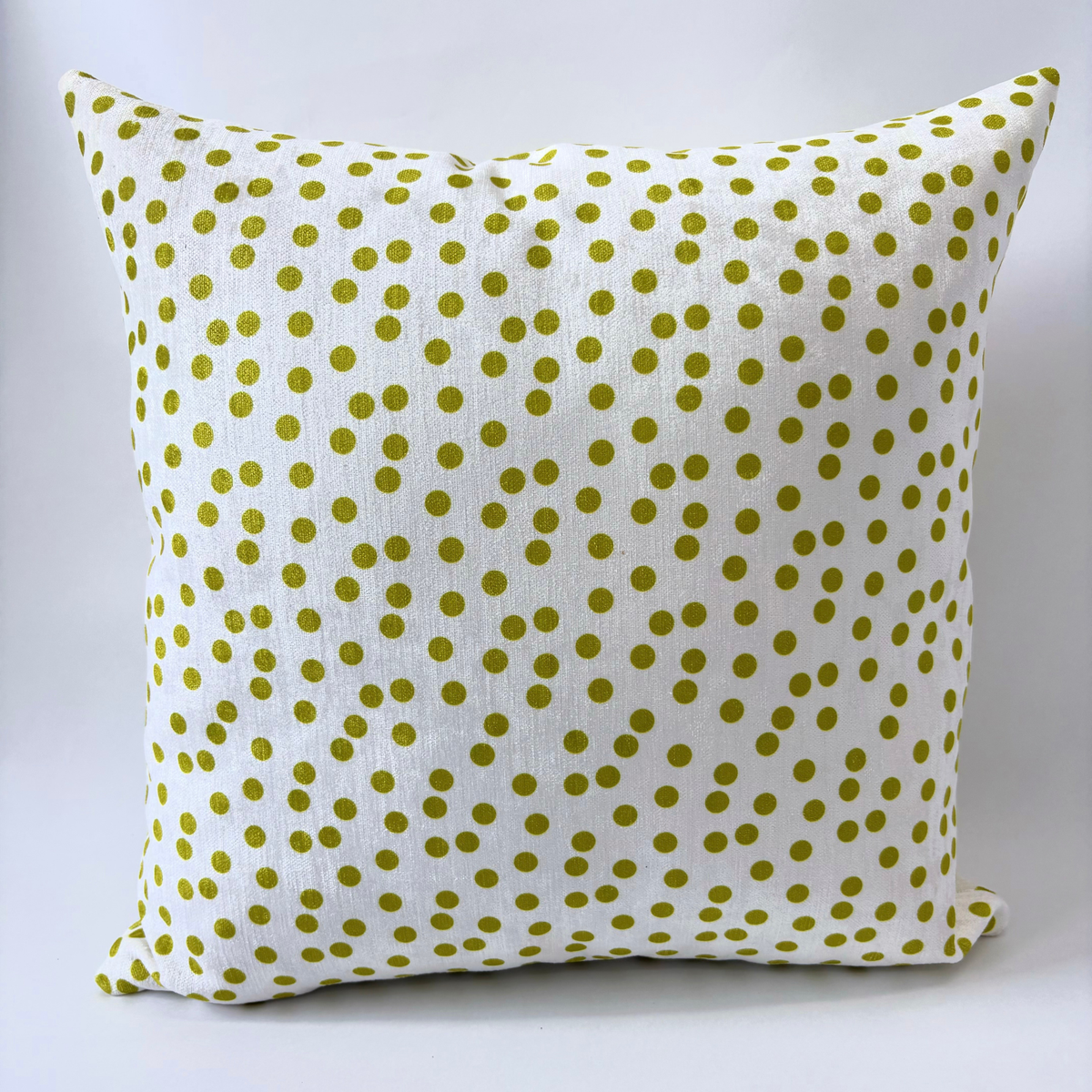 Golden Confetti Dot Pillow Cover