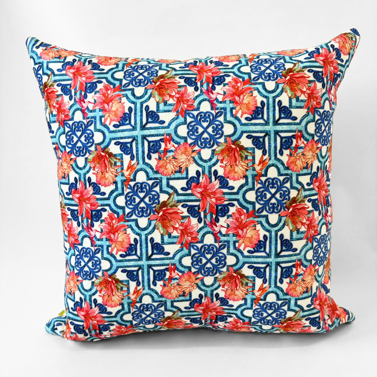 Mosaic Garden Pillow Cover
