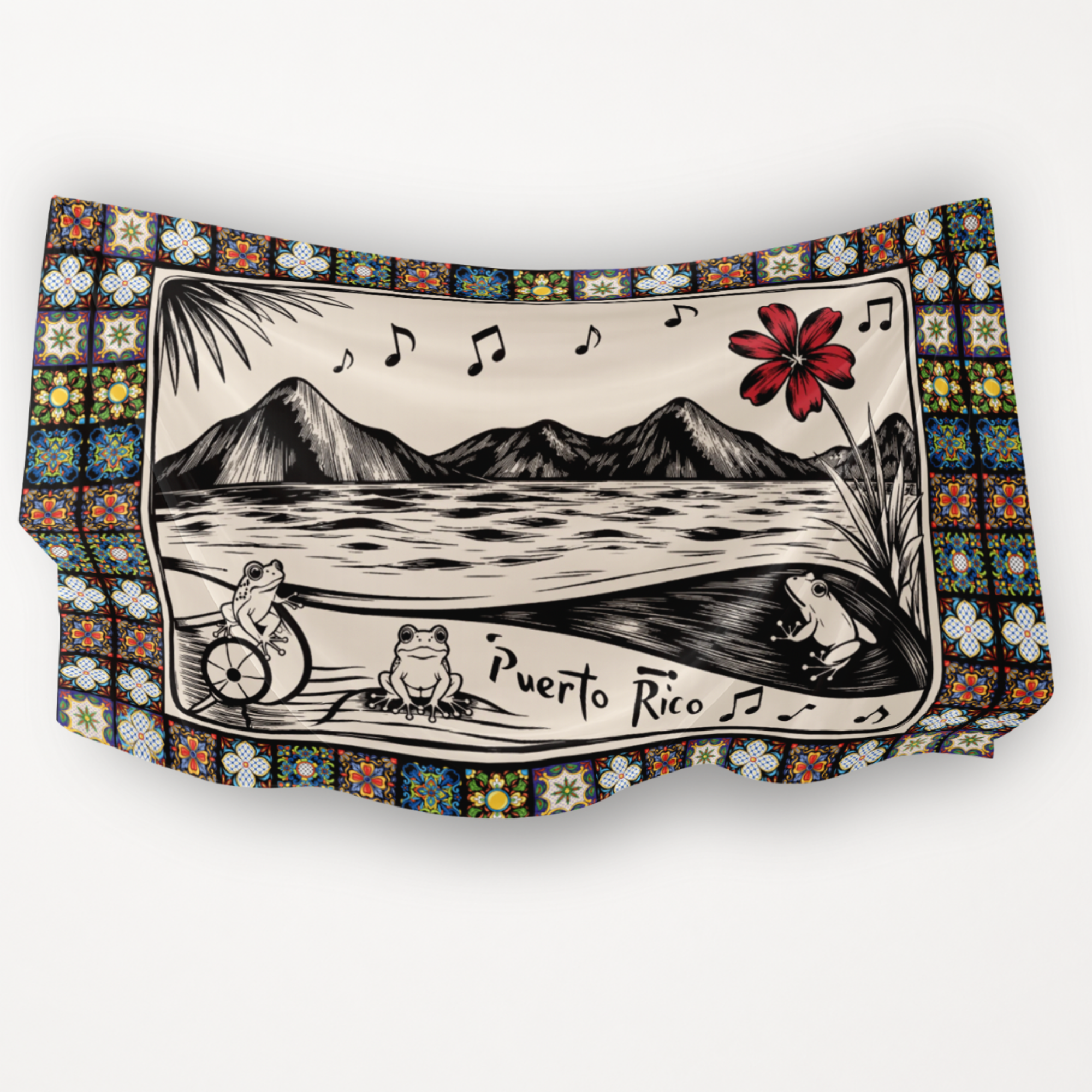 Sueños de Coquí - Designer Luxe Sarong