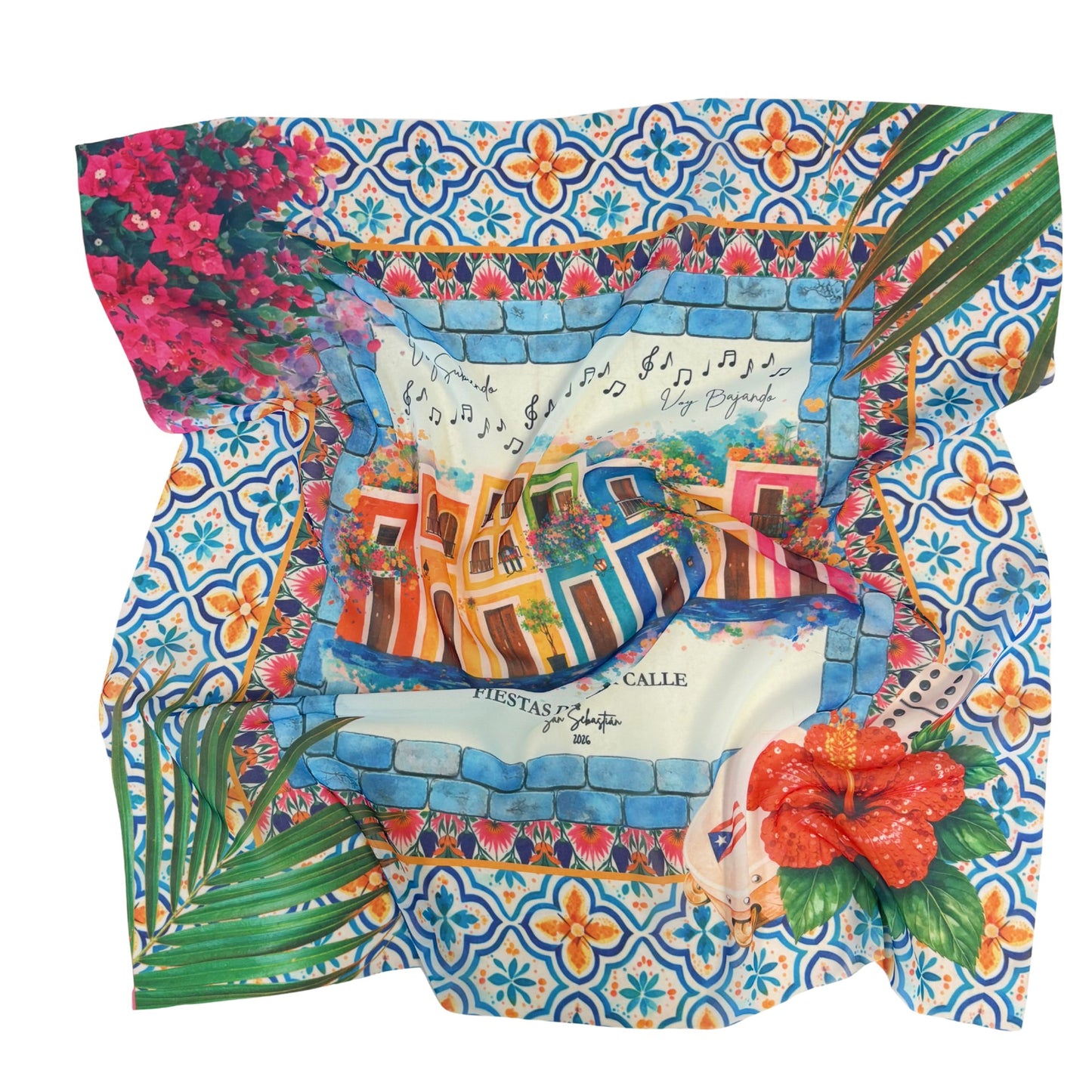 "Voy Subiendo, voy bajando" Scarf